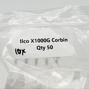 1x Ilco X1000G Key Blank for Older Corbin Utility Locks Nickel Plated 5 Pin 4