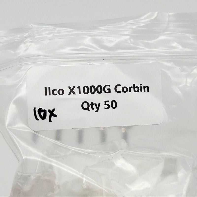 1x Ilco X1000G Key Blank for Older Corbin Utility Locks Nickel Plated 5 Pin 4