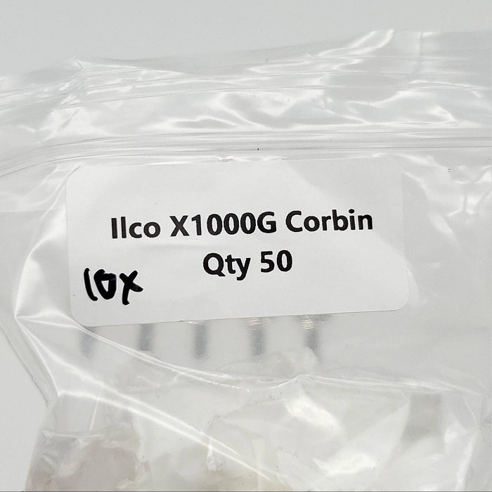 10x Ilco X1000G Key Blanks For Older Corbin Utility Locks Nickel Plated 5 Pin 4