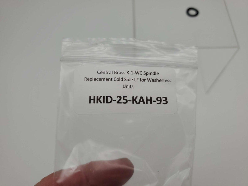 Central Brass K-1-WC Spindle Replacement Cold Side LF for Washerless Units 4
