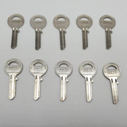 10x Abus 85 / 40 R Key Blanks BO 700-42 HB for 85/40 Series Padlocks Original 3