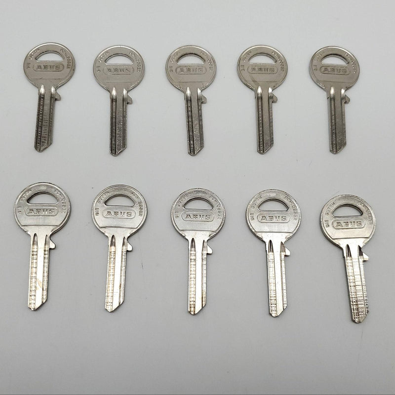 10x Abus 85 / 40 R Key Blanks BO 700-42 HB for 85/40 Series Padlocks Original 3