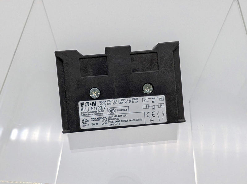 Eaton HI11-P1/P3Z Rotary Disconnect Terminal Cover 2 Pole Auxiliary Contact 1