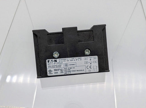 Eaton HI11-P1/P3Z Rotary Disconnect Terminal Cover 2 Pole Auxiliary Contact 1
