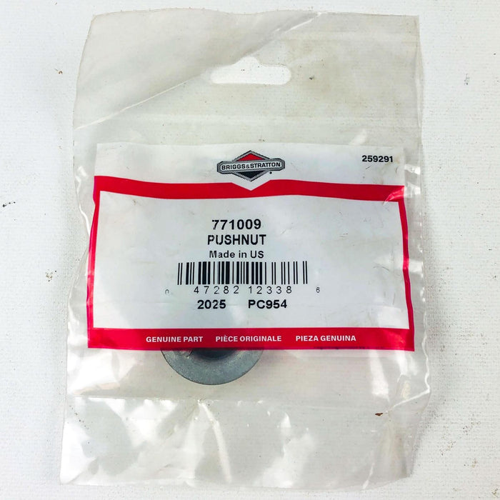 Briggs and Stratton 771009 Pushnut .625Dia OEM New Old Stock NOS Simplicity