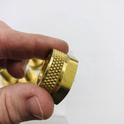 6pk Dixon BCF74 Coupling Coupler 1/2" GHT Female x 1/2" Hose ID Brass Fitting 5