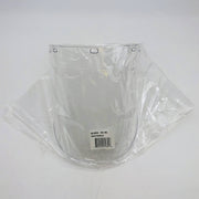 Elvex FS-18L Face Shield Molded Cyl Lexan 18.5" H .078" W 10" L Polycar WELFS18L 1