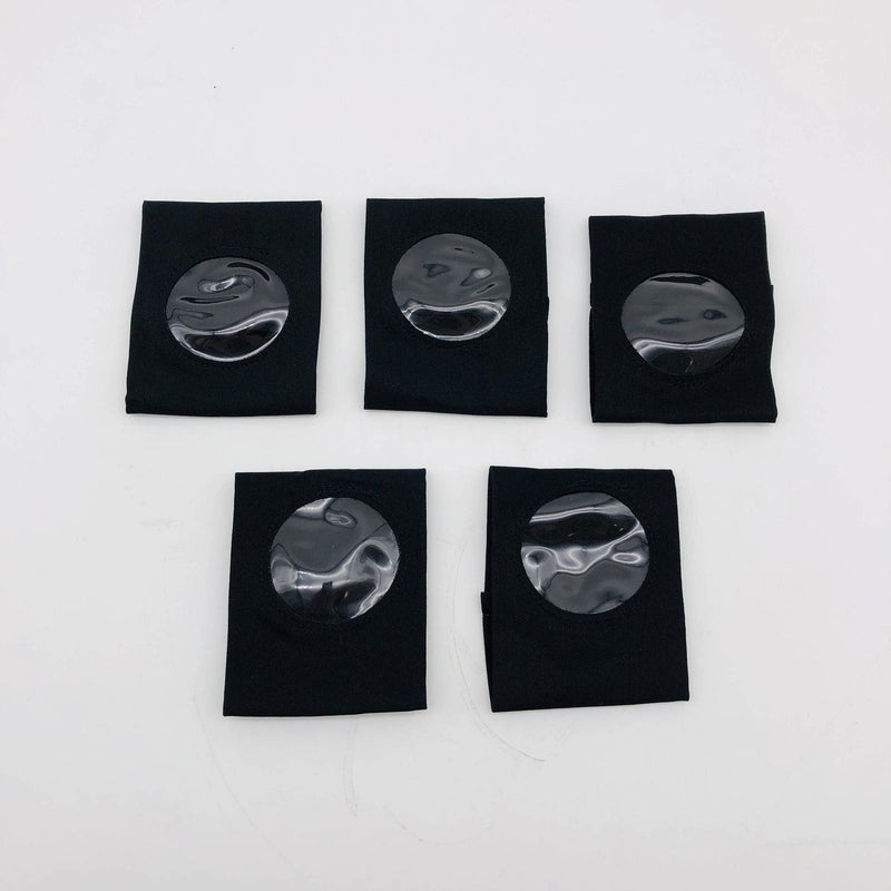 Wonderguard W2 Wrist Watch Protective Cover Large with Vinyl Window Blk Lot of 5 5