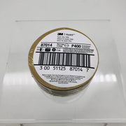 3M 87014 Sanding Disc Paper Hookit Hook Loop 236U 3in X NH P400 C-WT Pack of 50 8
