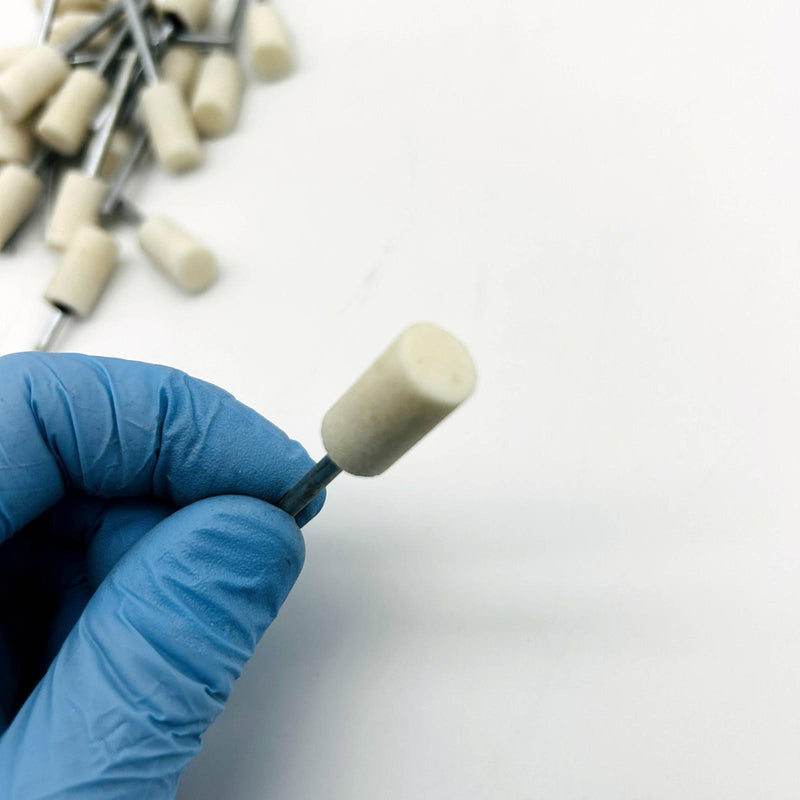 Modern Abrasives 01745 Mounted Point 3/8x3/4 General Purpose White Soft AO 25pk 5