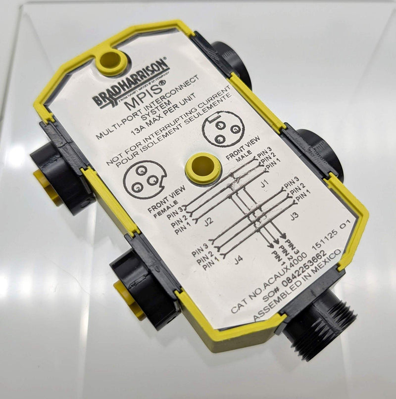 Brad Connectivity 1300600067 Sensor Junction Block 4 Port Mini-Change 600V 13A 1