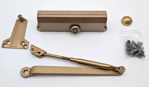 Yale 56 Door Closer Tri-Pack Non-Hold Open Reversible Bronze Lacquer Commercial 1