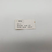 Hewi 625 Spacer for 625 Door Stop 625.1 5 Light Grey Color 0.45" Height 11mm 5
