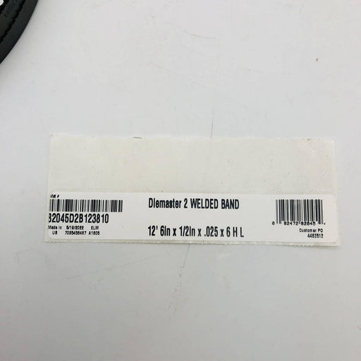 Lenox 82045D2B123810 Band Saw Blade Diemaster 2 12FT 6IN x 1/2IN x .025 6 TPI 2