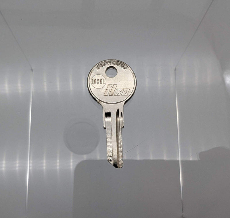 10x Ilco 1098L / B3 Key Blanks for Some Briggs & Stratton Locks Nickel Plated 1