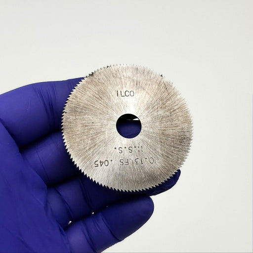 Ilco No 13 FS Key Cutting Wheel 2-1/4"D x .045"T x 0.42" Hole HSS Ilco Cutters 1