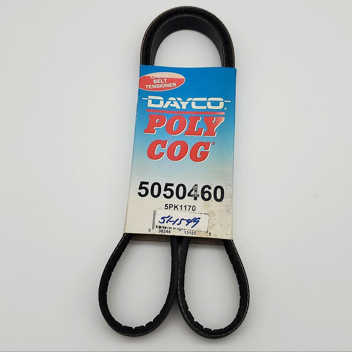 Dayco 5050460 Serpentine Belt 0.68" Width 46" Length 5 Rib Poly Cog 1