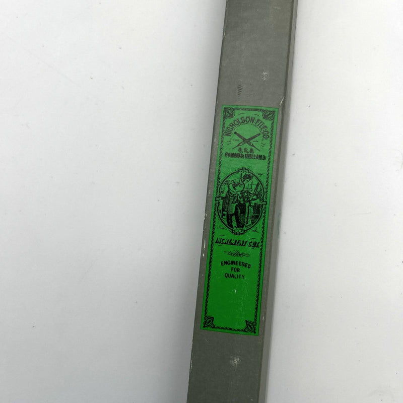 12pk Nicholson 02229B Chainsaw Files Knurl Cut 8" Length x 3/16" Diameter Round 3