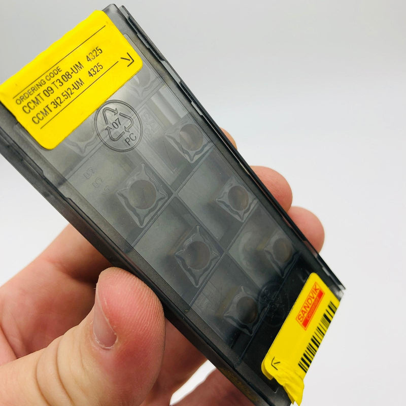 Sandvik CCMT09T308-UM 4325 Turning Insert Coroturn 107 CCMT3252UM 4325 10pk 4