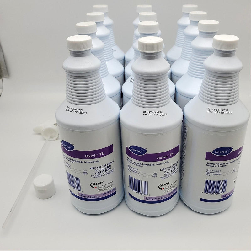 Diversey Oxivir DVO4277285 Cleaner Liquid 32oz 12 Pack 1-2023 1