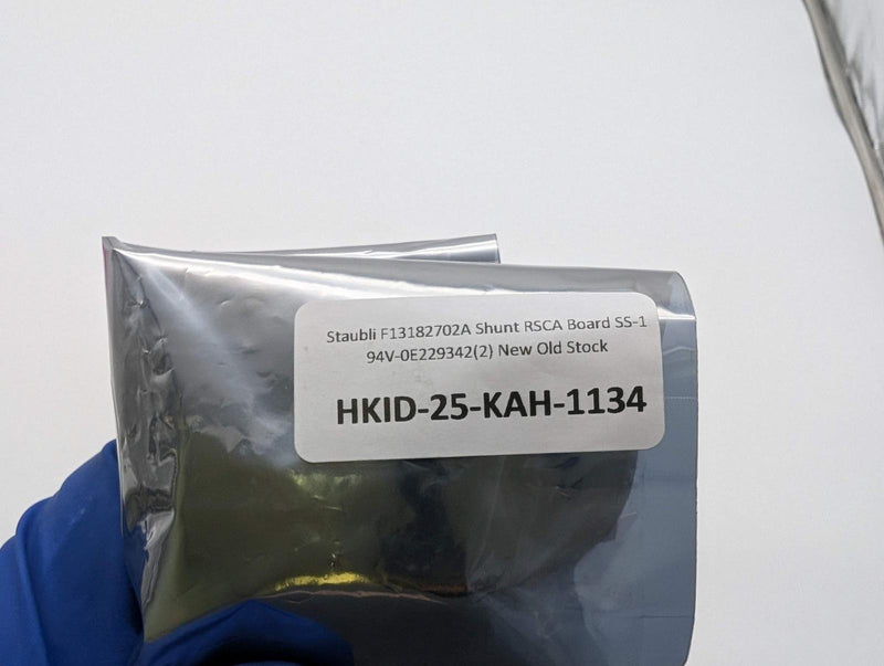 Staubli F13182702A Shunt RSCA Board SS-1 94V-0E229342 2 New Old Stock 4