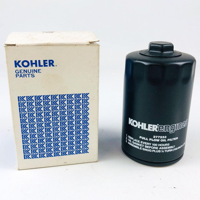 Kohler 277233 Oil Filter OEM New Old Stock NOS Replaced by 277233S Black 1