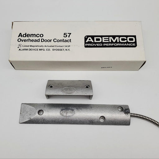 Ademco No 57 Overhead Door Contact Magnetically Actuated 23" Cable USA Made NOS 1