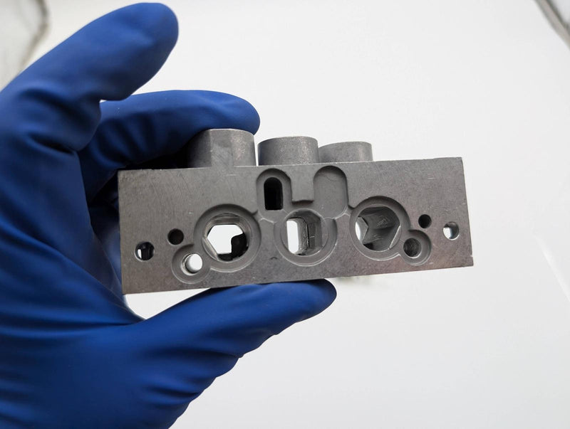 Bosch Rexroth 1825503 Solenoid Valve Manifold Mounting Base 1 825 503 292 7