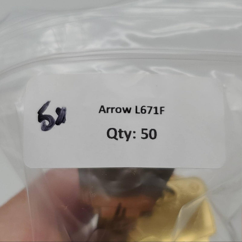 5x Arrow L671F Key Blanks F Keyway Nickel Silver 6 Pin USA Made 4