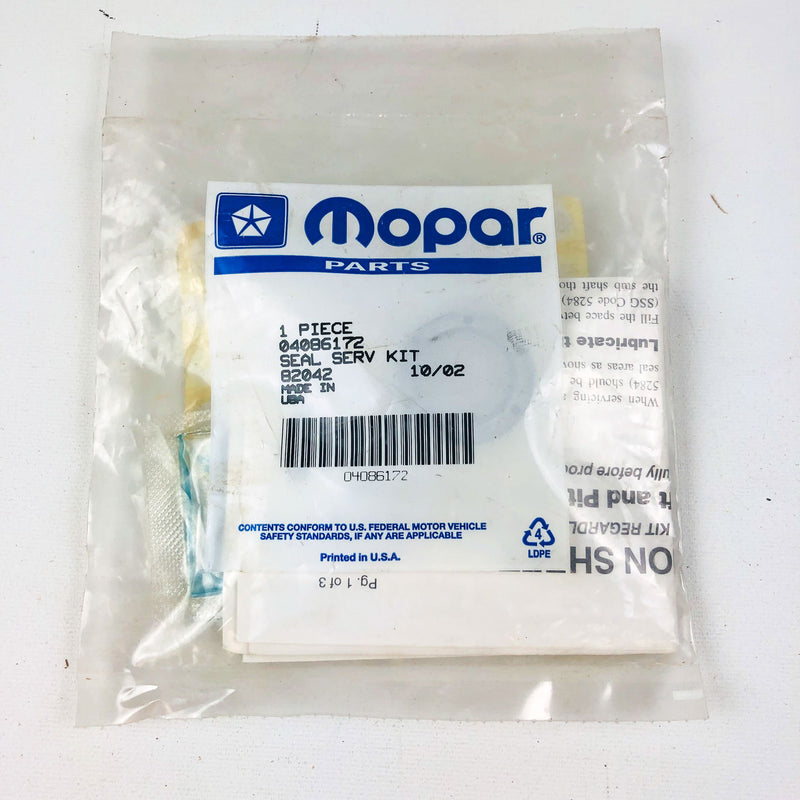 Mopar 4086172 Seal Service Kit OEM New Old Stock NOS USA Made Sealed 1