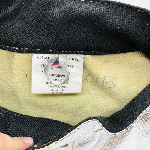 Chicago 602-AKVVBCX11FS-XL Heat Resistant Coat XL 45in Vented 19oz 2