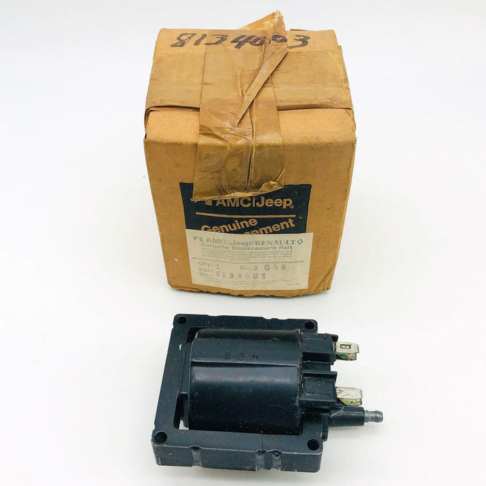 AMC Jeep 8134003 Ignition Coil for Sparkplugs OEM NOS 1982-83 2.5L GM 4cyl 1