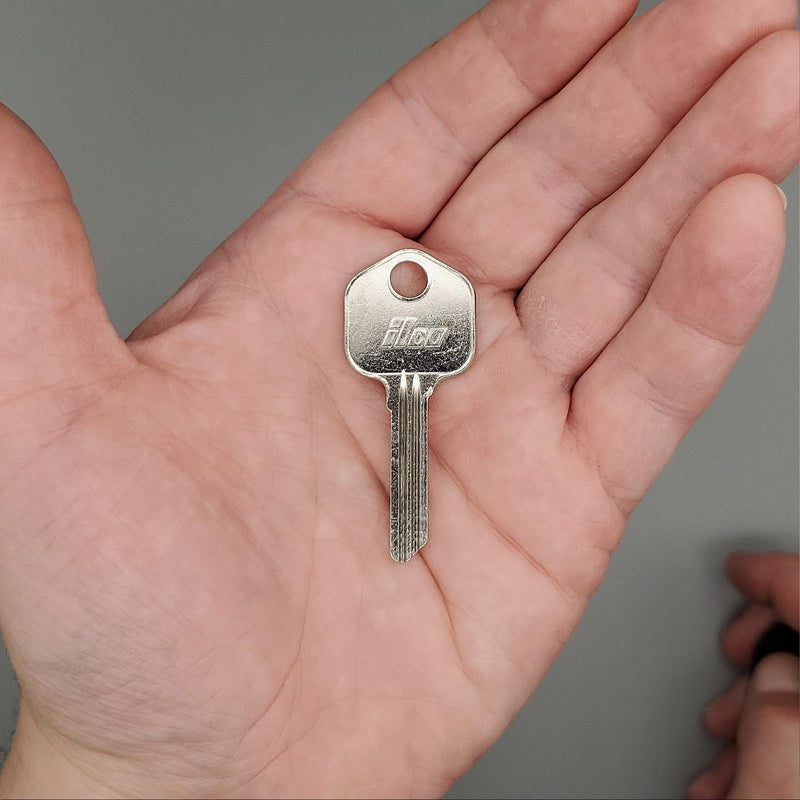 10x Ilco 1176D Key Blanks Kwikset Petco Nickel Plated 5 Pin NOS 1