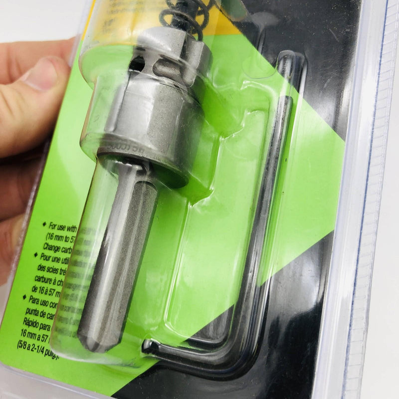 Greenlee 645-011 Quick Change Cutter Shank Small Arbor 3/8 Chuck Carbide 05752 4