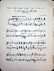 1905 Longing For Home Heimweh Vintage Sheet Music Albert Jungmann Eclipse Publ 3