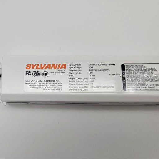Sylvania 73096-2 LED Driver 10W Ultra HE LED T8 Retrofit Driver Only 2