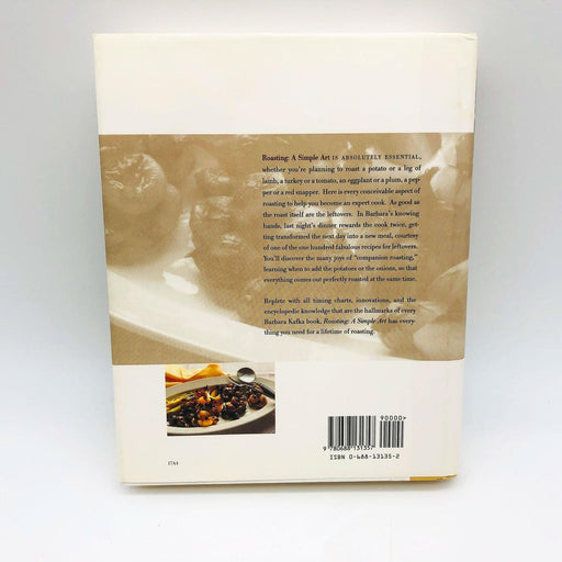 Roasting A Simple Art Barbara Kafka Hardcover 1995 Cookbook Cookery Recipes 2