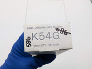 10x Fort Lock K45G Key Blanks for 23000 Series 4 Disc Locks Brass 3