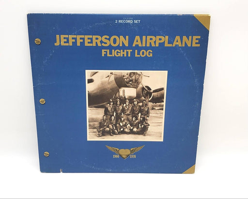 Jefferson Airplane Flight Log Double LP Record Grunt 1977 CYL2-1255 1