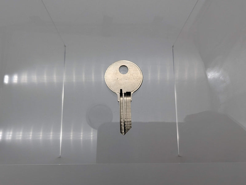 10x Ilco 1069FL Key Blanks for National D8787 Nickel Plated NOS 2