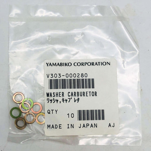 Yamabiko V303-000280 Carburetor Washer 10 Pk OEM NOS For Shindaiwa 22100-82110 1