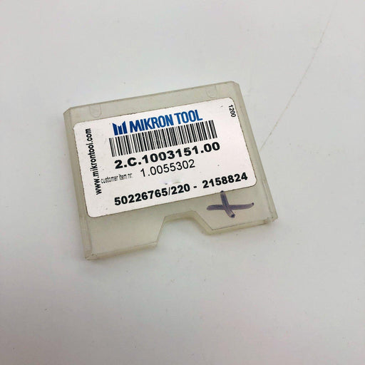 Mikron Tool 2.C.1003151.00 Drill Diameter 1.976 50226765/220 2158824 1.0055302 2