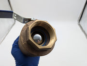 Nibco T-585-70 Ball Valve 2" NPT Bronze Lever Handle Bubble Tight 600 PSI 3