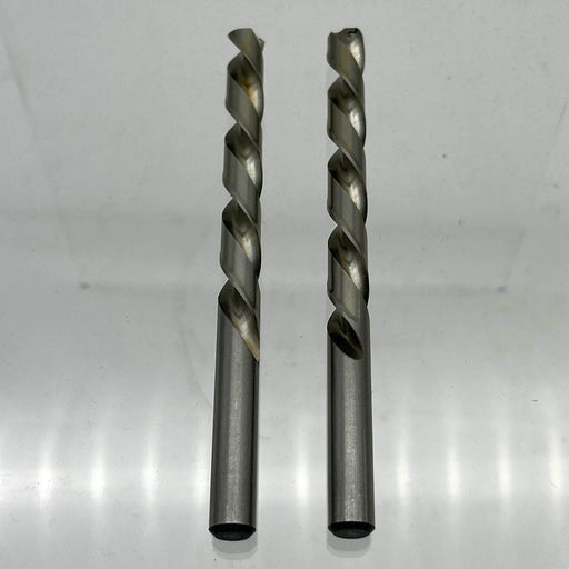 2pk Chicago-Latrobe 44425 Drill Bit 25/64 150-L Left Hand Cut HSS Bright 2 Flute 1