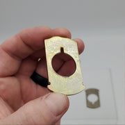 2x Schlage A700-004 Outside Plates Schlage AL Series Replacement Part 2