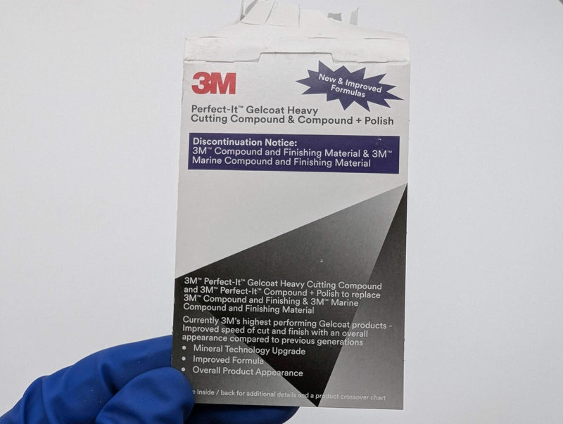 3M 36045 Gelcoat Compound & Finishing Material High Gloss Fast Cutting 1 Gallon 6