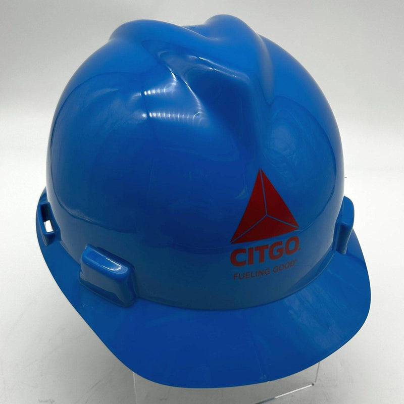 MSA 475359 Hard Hat V Gard Cap Oil Oilfield Refinery Memorabilia Fas-Trac III 1