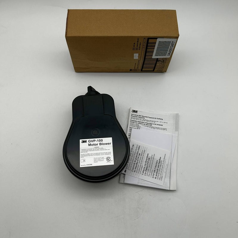 3M GVP-100 Motor Blower Powered Air Purifying Respirator Ref 4240-01-398-0217