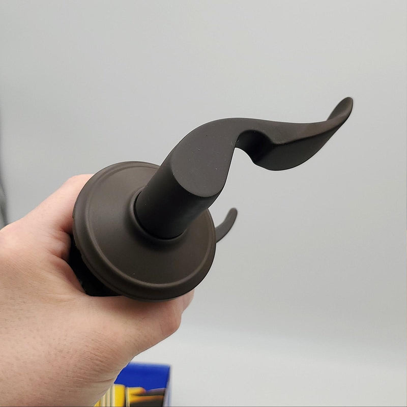 Schlage Door Lever Passage Latch 2-3/8" or 2-3/4" BS Oiled Bronze Avanti F10 1