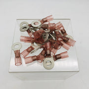 Molex 0191640082 Crimp Terminal Ring Connector 22-18 AWG Perma Seal Lot of 25 10